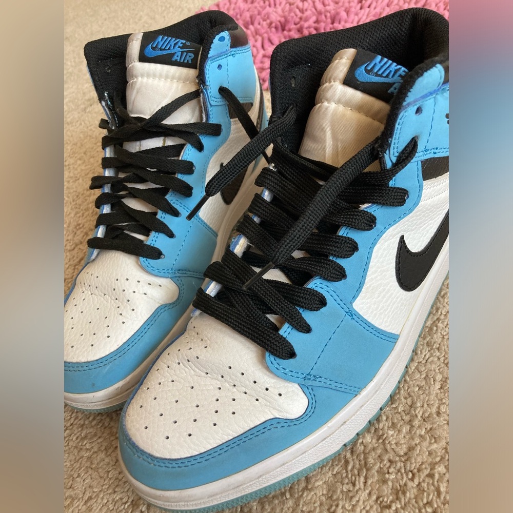 University Blue Nike Air Force 1’s